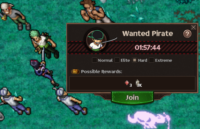 Dificuldades dos Piratas Procurados